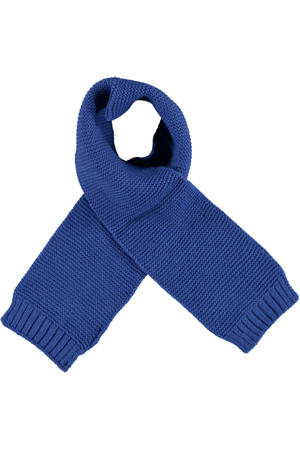 sjaal kobaltblauw