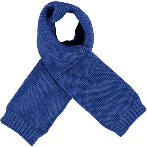 Sarlini sjaal kobaltblauw Jongens/Meisjes Acryl 