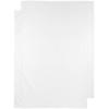 Meyco baby ledikantlaken - 100x150 cm Uni wit (set van 2)