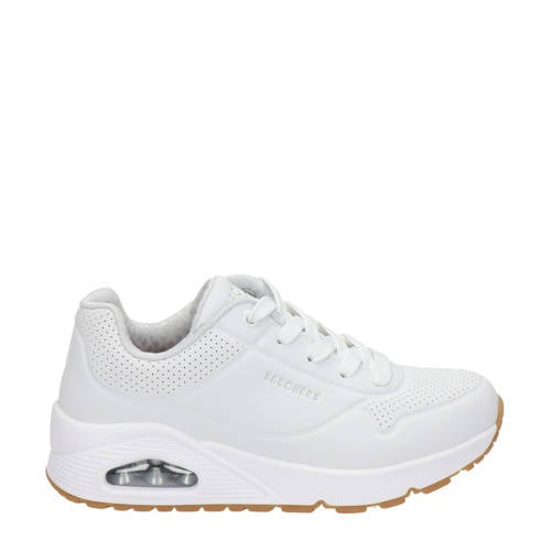 Skechers sneakers wit Jongens/Meisjes Synthetisch - maat 38 afbeelding