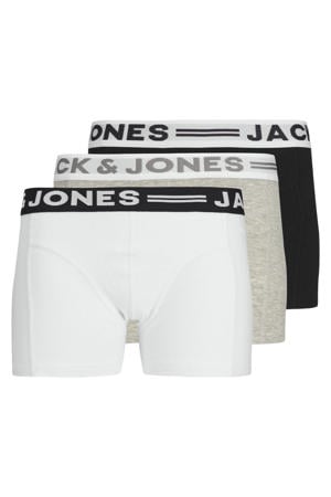 boxershort - zwart/wit/grijs melange (set van 3)