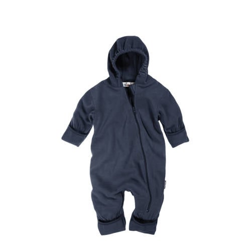 Playshoes baby fleece pak donkerblauw Jas Effen - maat 86 afbeelding
