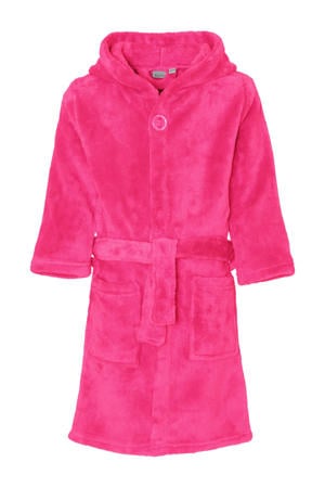 fleece badjas fuchsia