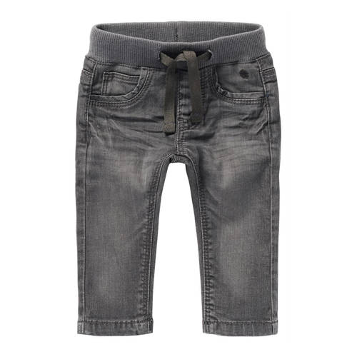 Noppies baby regular fit jeans Navoi grijs stonewashed Jongens Stretchdenim - 50