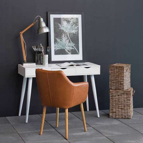 Wehkamp Home bureau Narelle Wit | Bureau van