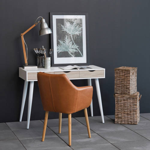 Wehkamp Home bureau Narelle Wit | Bureau van