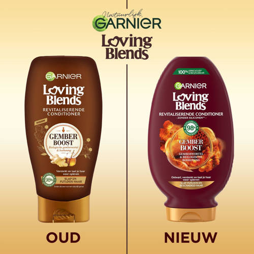 Garnier Loving Blends Gember Boost conditioner 6 x 250 ml voordeelverpakking