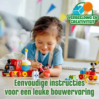 thumbnail: LEGO DUPLO Mickey & Minnie Verjaardagstrein, Bouwbaar Speelgoed voor Peuters 10941