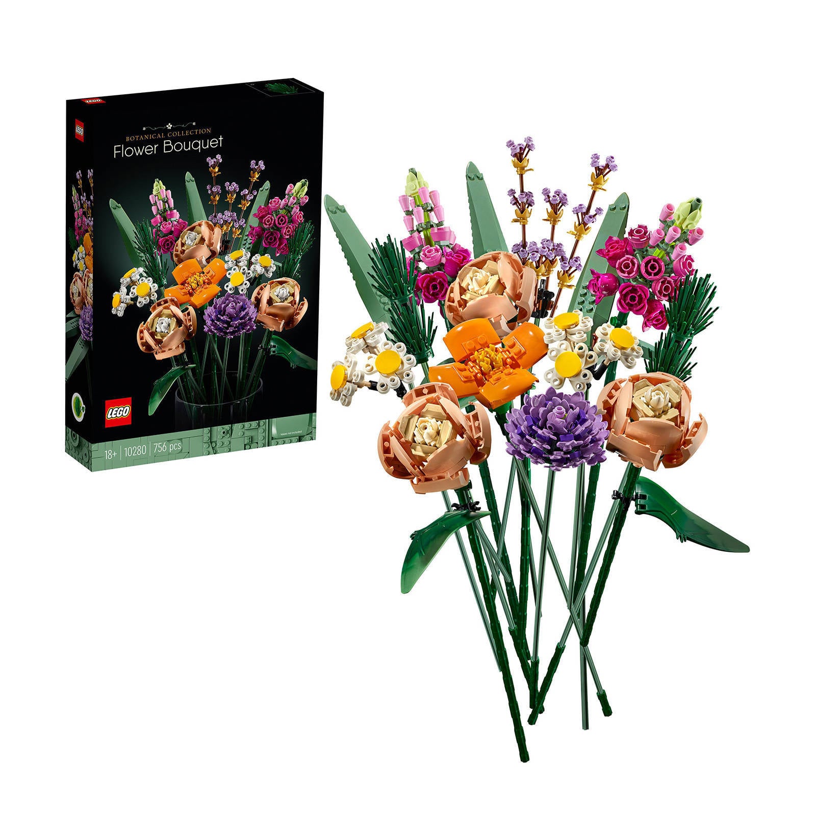Nifeliz Botanicals Bloemen Bouwset voor Volwassenen, Decoratieve