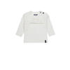 Dirkje baby longsleeve met katoen wit/blauw