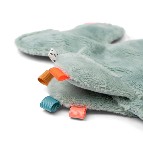 Done by Deer Cozy friend Wally Blue speen Speendoekje Blauw