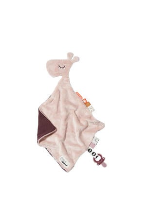 knuffeldoekje Raffi - 30 cm - Powder