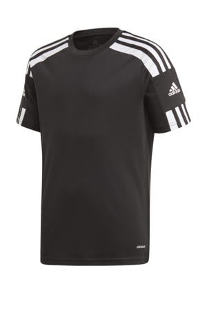 junior voetbalshirt zwart/wit