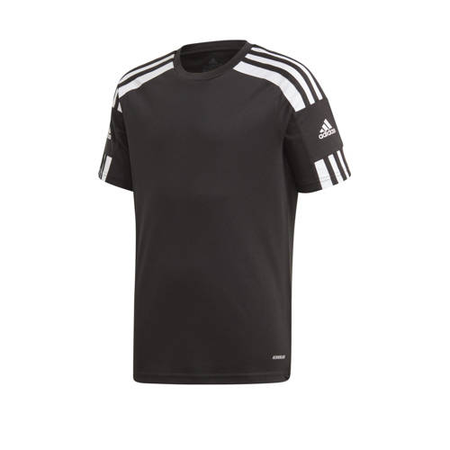 adidas Performance junior voetbalshirt zwart/wit Sport t-shirt Jongens/Meisjes Polyester Ronde hals