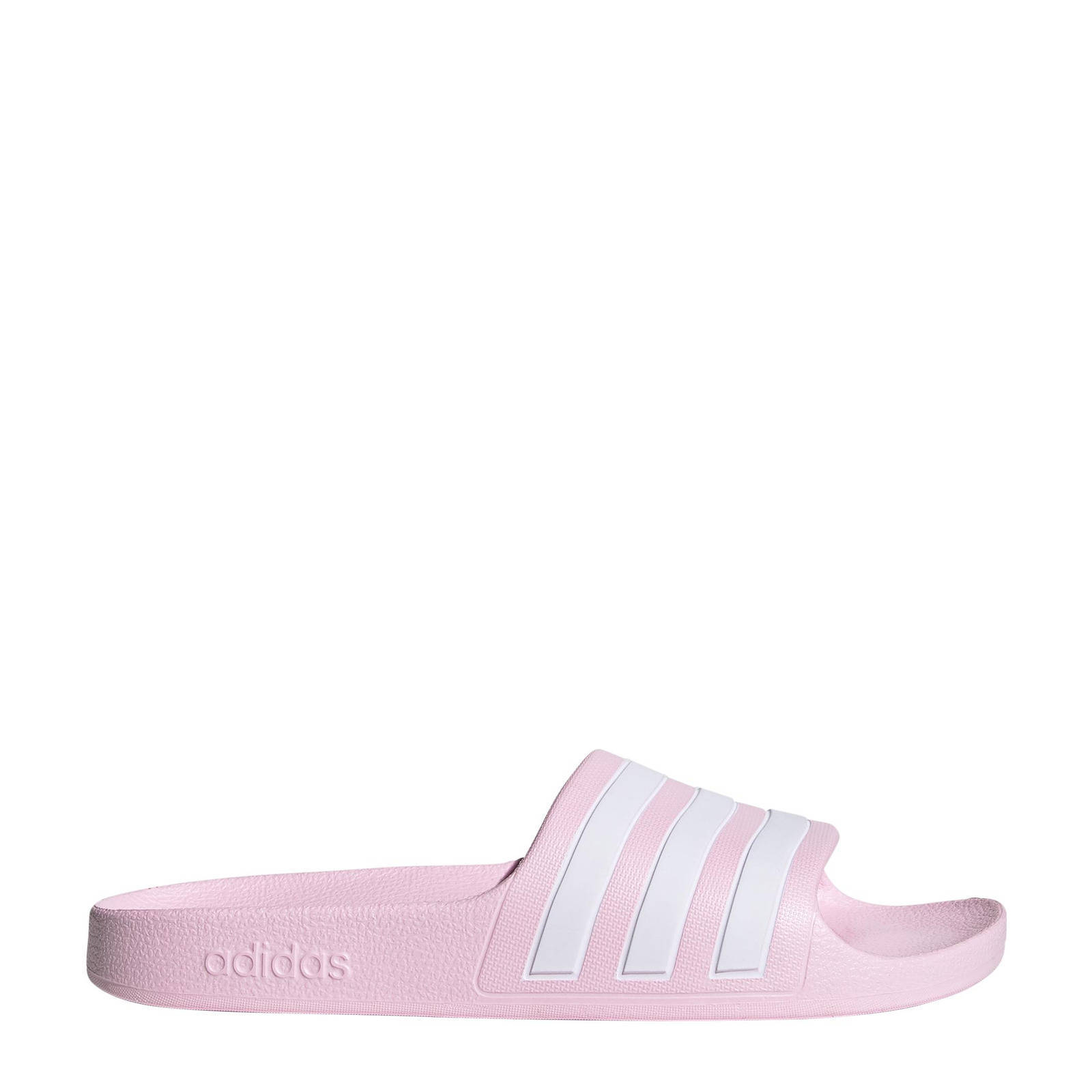 adidas Sportswear Adilette Aqua badslippers roze wit kleertjes