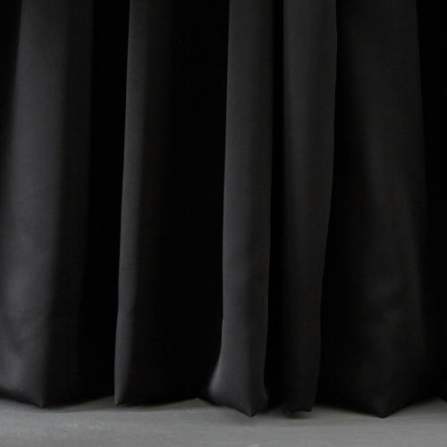 NOUS Living verduisterend gordijn kant en klaar San Francisco (per stuk) (140 x 270 cm)* Zwart