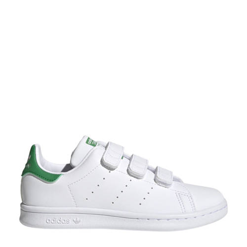 adidas Originals Stan Smith sneakers wit/groen Jongens/Meisjes Polyester