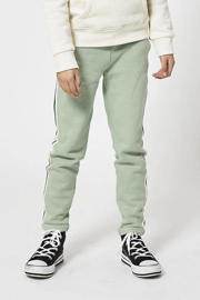 thumbnail: Mintgroene meisjes America Today regular fit joggingbroek Celina JR van katoen met elastische tailleband met koord en effen