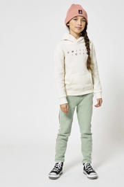 thumbnail: America Today regular fit joggingbroek Celina JR met zijstreep mintgroen