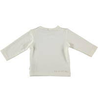 thumbnail: BESS baby longsleeve met printopdruk ecru