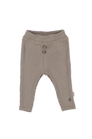 baby regular fit broek taupe