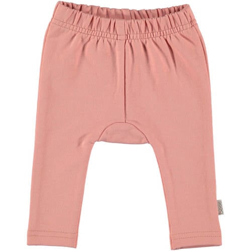 BESS baby regular fit broek roze Meisjes Stretchkatoen (duurzaam) 
