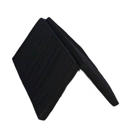 Ding universeel opvouwbaar box matras Black (88x88 cm) Boxmatras Zwart