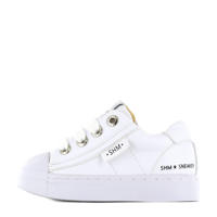 thumbnail: Shoesme SH21S001-J  leren sneakers wit