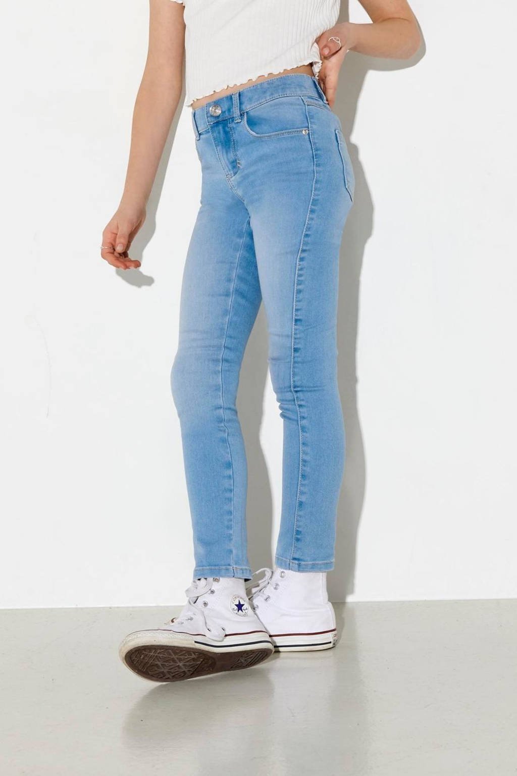 skinny jeans KONROYAL met biologisch katoen light denim