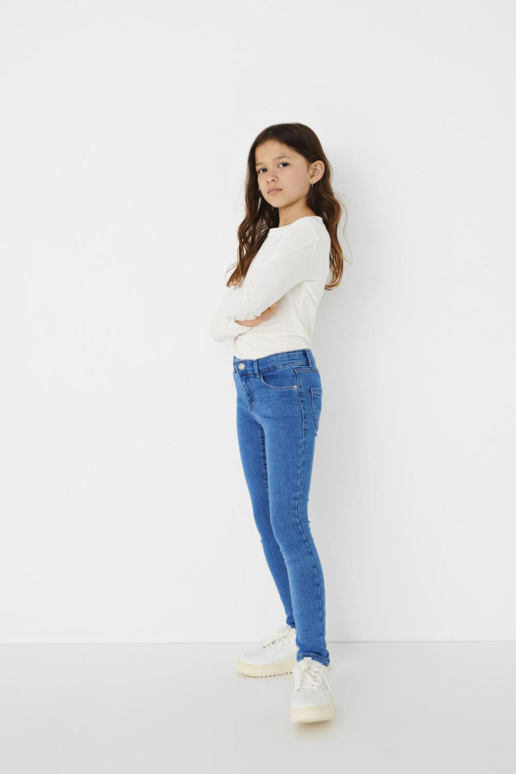 KIDS ONLY high waist skinny jeans KONRAIN stonewashed