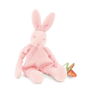 speenknuffel konijn roze knuffel 25 cm
