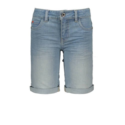 TYGO & vito slim fit jeans bermuda light denim Denim short Blauw Jongens Stretchkatoen - 104