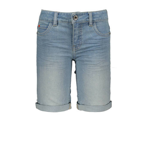 TYGO & vito slim fit jeans bermuda light denim Denim short Blauw Jongens Stretchkatoen