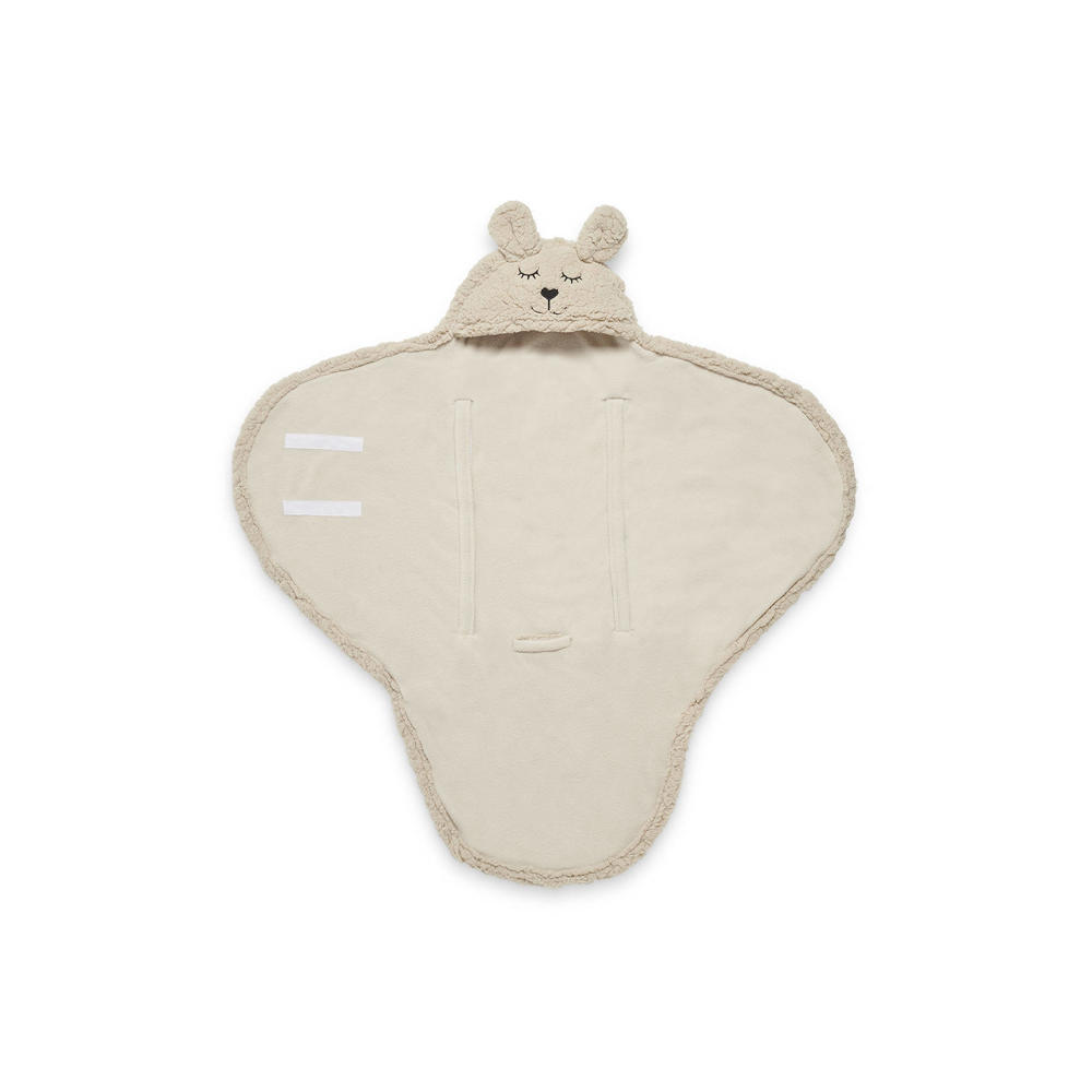 Jollein wikkeldeken Bunny nougat