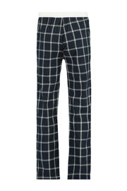 thumbnail: America Today geruite regular fit pyjamabroek Lake donkerblauw/wit