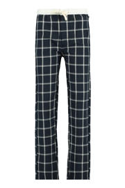 thumbnail: America Today geruite regular fit pyjamabroek Lake donkerblauw/wit