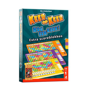keer op keer scoreblok 3 stuks level 2, 3 en 4 uitbreidingsspel