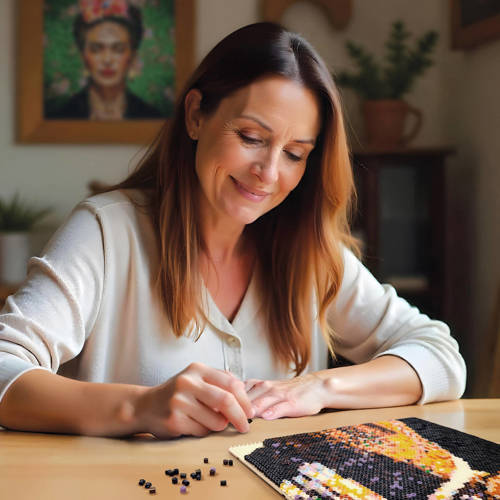 SES Beedz Art - Vermeer - Meisje met de Parel 7000 Strijkkralen