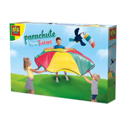 SES Outdoor Parachute vliegende toekan Knutselpakket afbeelding
