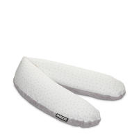 thumbnail: Snoozzz voedingskussen L - Teddy grijs Dots -185 cm
