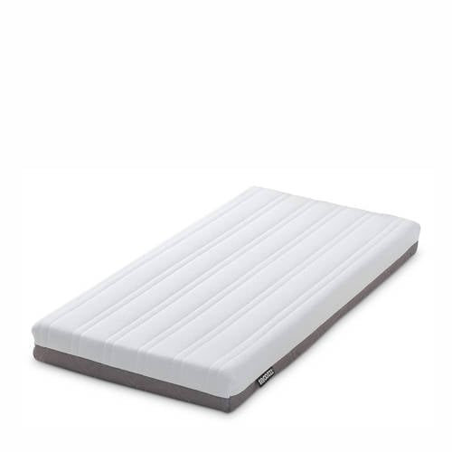 Snoozzz ledikant matras 60 x 120 cm Premium 2 in 1 - incl wasbare anti allergie hoes Baby matras Wit