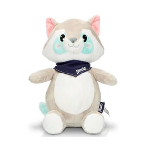 bc351 knuffel wasbeer met rustgevende geluiden en nachtlampje interactieve knuffel