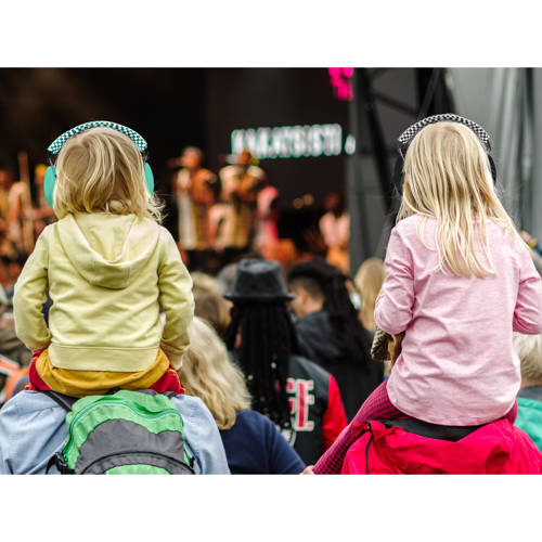 Alecto BV-71 gehoorbeschermer voor kinderen Gehoorbescherming Zwart