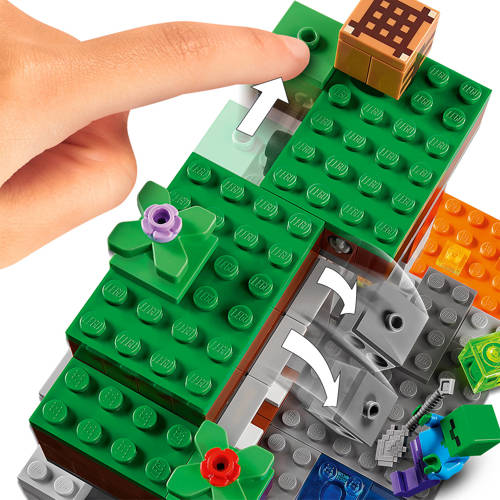 Lego Minecraft De Verlaten Mijn 21166 Bouwset | Bouwset van