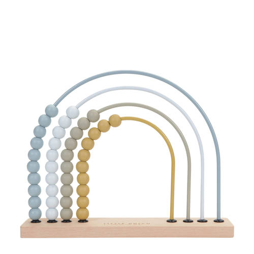 Little Dutch houten regenboog telraam blue Educatief speelgoed Blauw
