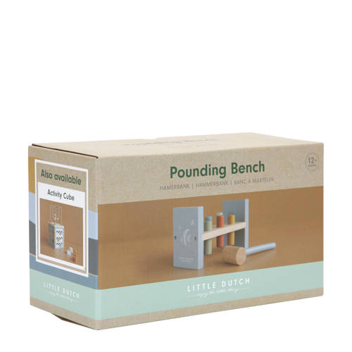 Little Dutch houten Hamerbank Ocean Speeltje Blauw