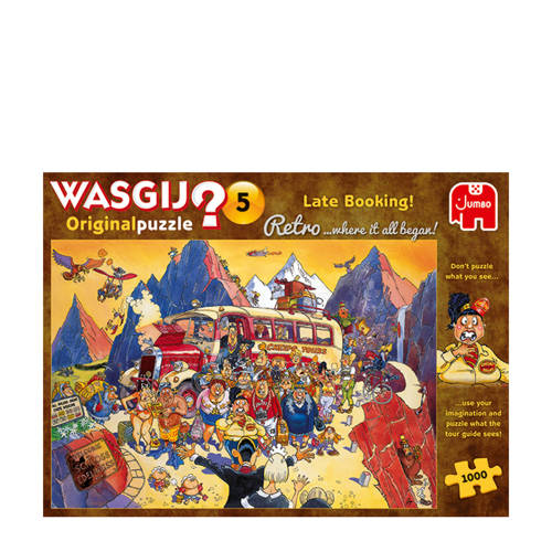 Wasgij Retro Original 5 Last-minute Boeking! legpuzzel 1000 stukjes