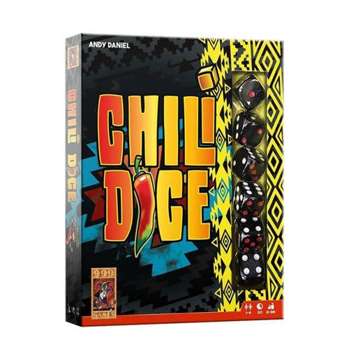 999 Games Chili Dice Dobbelspel | Dobbelspel van 999 Games