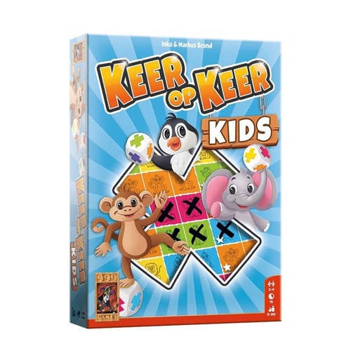 999 Games Keer op Keer Kids Dobbelspel | Dobbelspel van 999 Games