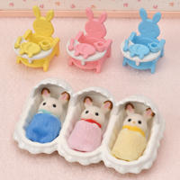 thumbnail: Sylvanian Families  Drieling Chocoladekonijn